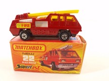 Matchbox Superfast 75 n°22 Blaze Buster fire truck pompier neuf en boite/inbox 