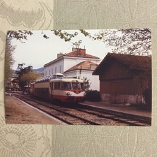 Tirage Photo d’après Diapo- X4200 en gare d’Apt (84) en 1984