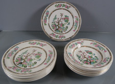 ASSIETTES 6 Plates 6 Creuses Ceramique Dunn Bennett Burslem England Vaiselles P