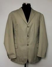 M & S Marks & Spencer Chemise homme en coton camel Blazer Veste/L/XL