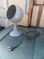 lampe gris eye ball pied tulipe design Atelier sconce deco loft 70's