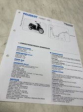 Peugeot Tweet 125 2011 Fiche technique moto RMT ETAI LW2AAA scooter