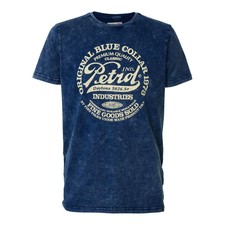 PETROL INDUSTRIES T-shirt Blue M-1000-TSR678