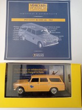 voitures miniatures 1 43 la poste atlas peugeot 404 break