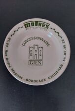 Coupelle vide-poche, pub "GIEN"   faïence 