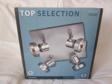 MASSIVE - TOP SELECTION HALOGEN MAGNUS : LUSTRE PLAFONNIER METAL 4 AMPOULES