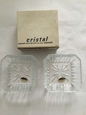 Lot De 2 Anciens Ramequins Coupelles Cristal D’Arques Garantie Plus De 24% Pbo