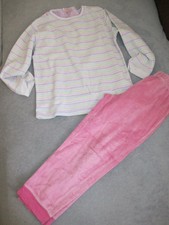 Pyjama velours  fille 4/5 ans " TEX  "   