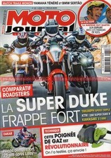 MOTO JOURNAL 2080 KAWASAKI Z1000 TRIUMPH 1050 KTM 1290 DUCATI 848 YAMAHA XT BMW