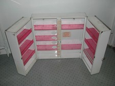 ARMOIRE A PHARMACIE 2 PORTES AVEC SERRURE EN METAL LAQUE BLANCHE