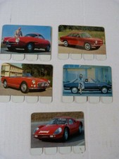 lot 5 plaques métalliques publicité chocolat Poulain (N° : 1, 3, 5, 8, 9)