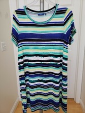 Apt 9 womens Dress NWOT Tee shirt Dress Super Soft Night Shirt Gown Sz 0X