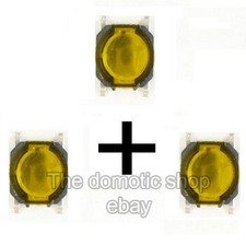 3 Interrupteur Megane 2 scenic 2 Clio 3 switch bouton carte 