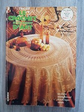 LE CROCHET ET LE TRICOT D'ART Coll. Reliée N°21 1981 Nappe Rideaux crochet filet