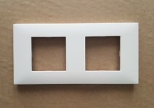 ARNOULD 64402 - Plaque 2 postes - Blanc - ESPACE EVOLUTION