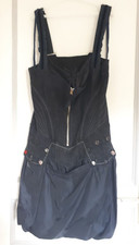 Robe évasée Marithé et François Girbaud 42F 46I D40 USA30 Double longueur bleue