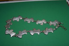 vetements mode ancienne ceinture Chipie en métal longueur longueur 110 cm