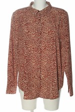 H&M Blouse-chemisier crème-rouge imprimé allover style décontracté Dames T 46