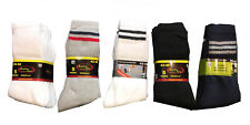 Lot de 5 à 70 paires de chaussettes tennis / sport Noir, Blanc, Gris ou couleurs