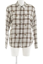MAISON SCOTCH Blouse-chemisier Dames T 42 crème-beige-noir style décontracté