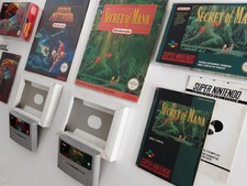 Super Metroid Fah Ultra Complet + secret of mana FRA snes Super Nintendo