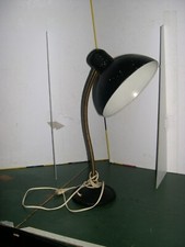 Ancienne lampe bureau industrielle flexible  orientable vintage pied