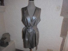 veste CAROLL en cuir taille M (38/40  voir mesures) TBE