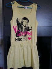 Robe plage jaune " Violetta" 12 ans