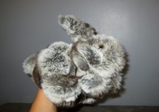 Peluche /Doudou Marionnette à Main LAPIN Tout Doux 