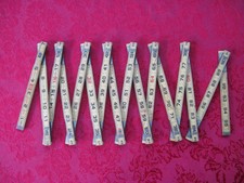 Vintage Lufkin X48 Red End Folding Extension Rule 96 Inches 8 Feet Made in USA