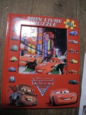 MON LIVRE PUZZLE 5 PUZZLES CARS DISNEY PIXAR TBE