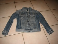 veste jeans benetton enfant taille 7 ans
