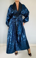 Robe de soirée LYSA SCANDELLI Paris Vintage 1980 