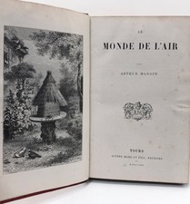 BIOLOGIE ANIMAUX ILLUSTRATIONS ARTHUR MANGIN Le monde de l'air 1880