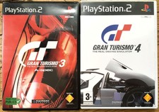 LOT 2 JEUX GRAN TURISMO 3 & 4 COMPLETS SONY PS2 PAL FRANÇAIS CIB OVP GT III & IV