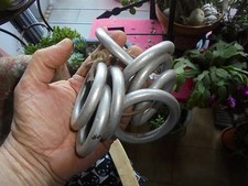 8 Anneaux  pour Barres de Rideau Aluminium ou Création Décoration Déco Atelier