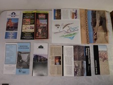 Konvolut 7xaltes Prospectus Livre Faltprospekt USA Grand Canyon Hoover Sta