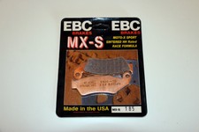 EBC Métal Fritté Plaquettes Arrière MX-S 185 Honda Cr Yamaha YZ Suzuki RM KX Ovp