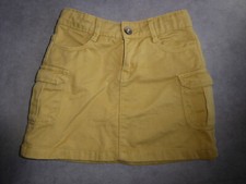 Jupe courte toile jaune moutarde Tape à l'oeil - 6 ans