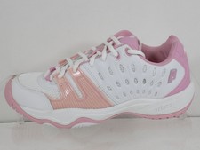 Prince Filles T22 Jr Lacet Chaussures de Tennis , Blanc/Rose , us 7 Grand Enfant