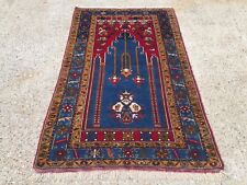 950 Livres turques Vintage Prayer Rug légumes dye170x100cm PERSE AFGHANISTAN TRIBAL