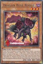 ♦Yu-Gi-Oh!♦ Dragon Rose Rouge (Red - Gelée Noir) : LED4-FR025 -VF/Rare-