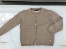 CATIMINI 6 ans fille  * superbe Gilet maille dorée TTBE