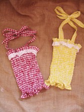 Filles Carreaux Dos-nu élastique TOP! 2,3,4,5,6,7,8,9,10,11,12,13,14,15 ans