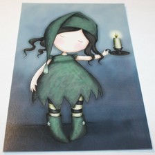 Photocard Gorjuss Santoro London - n° 80 - " Nightlight"