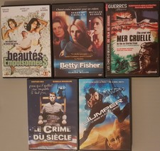 LOT DE 5 DVD DIVERS VOIR PHOTOS