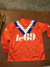 Ancien Maillot Lyon Olympique OL Duarig Le 69 Candia Vintage XXL Lyonnais