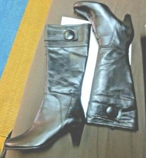 JB MARTIN Bottesveau nappa NEUVE Talon 6cm Valeur 240E tour mollet 38cm Point 40