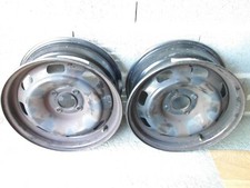 Lot de 2 Jantes Tôle (Acier) Pour Citroën C3 d'Origine et pour Pneus 185/65 R15 