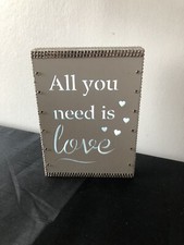 Boîte à lumière ivoire couleur avec diamants NEUF